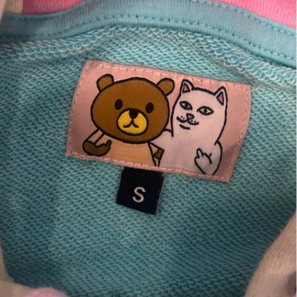 Ripndip Blue and Pink Graphic Hoodie - Picture 5 of 5